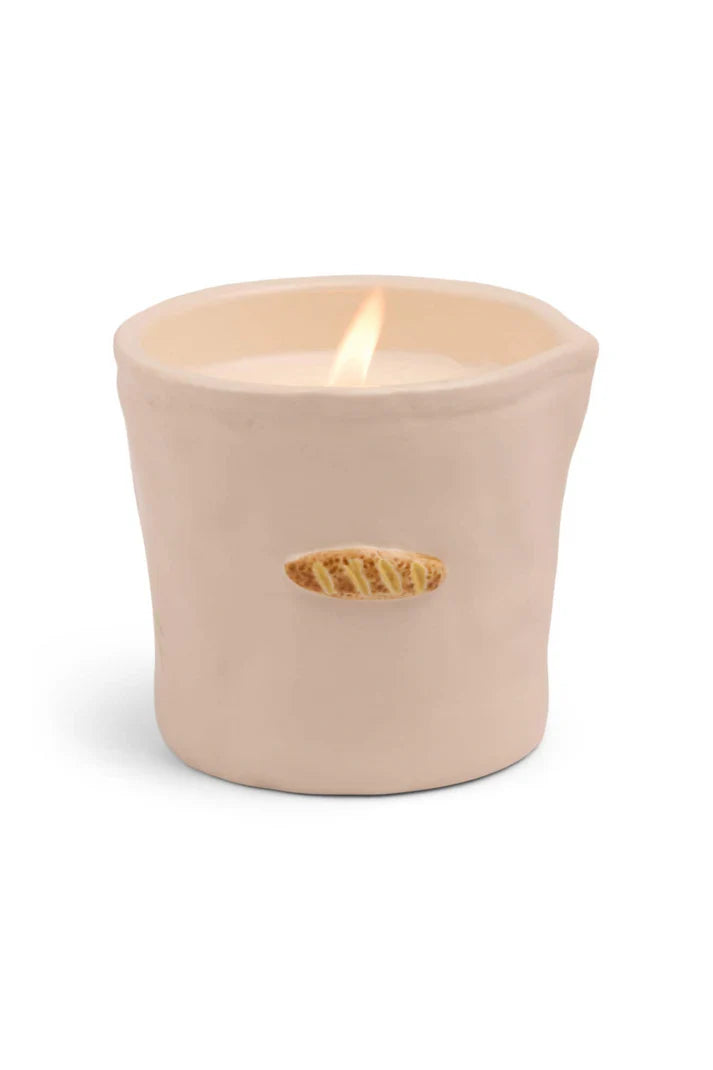 French Baguette Bistro Ceramic Candle