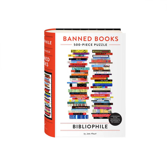 Bibliophile Banned Books 500 Piece Puzzle