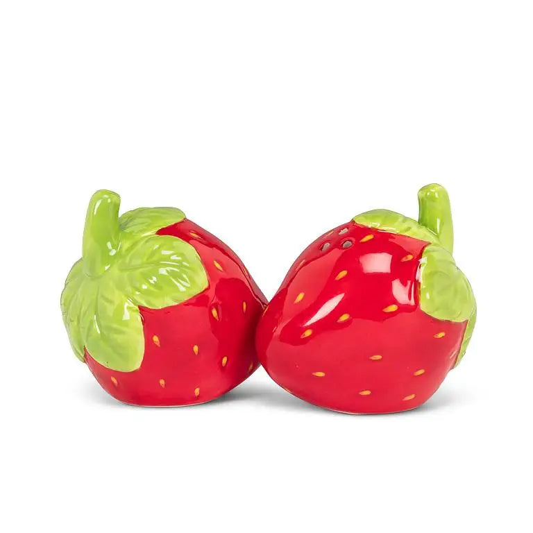 Strawberry Salt and Pepper Shakers
