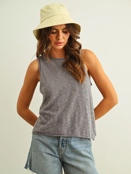 Sleeveless Knit Top