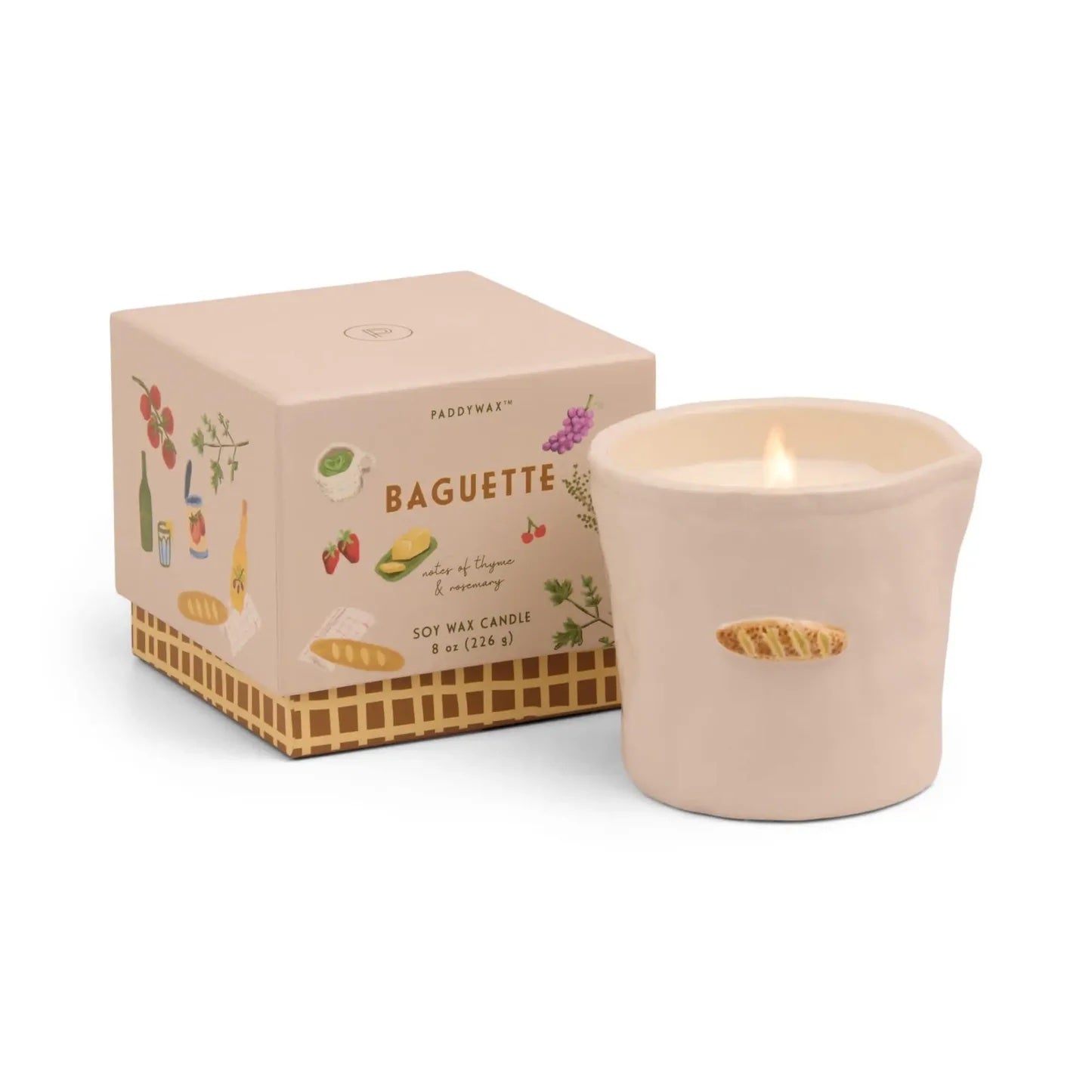 French Baguette Bistro Candle - Ali's Wagon