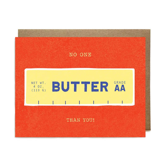 No One Butter Than You Card - Ali's Wagon