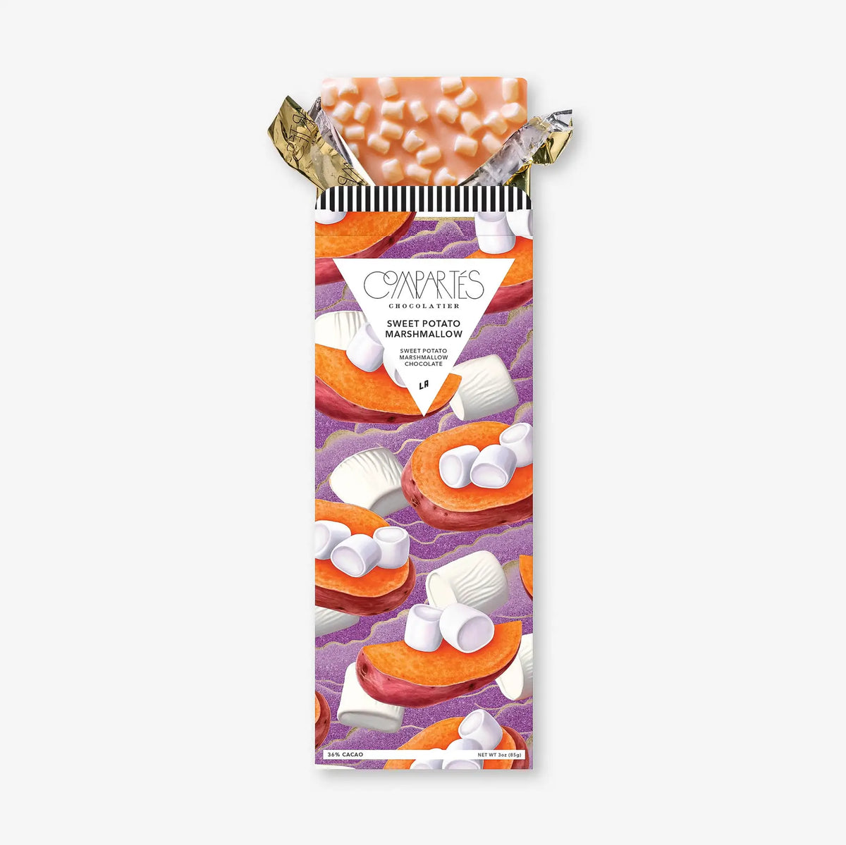 Sweet Potato Marshmallow Chocolate Bar