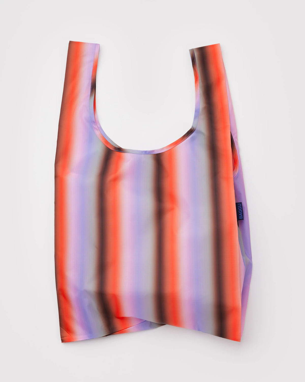 Poppy & Lilac Gradient Stripe Reusable Bag