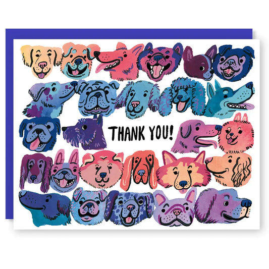 Dogs Thank You Card