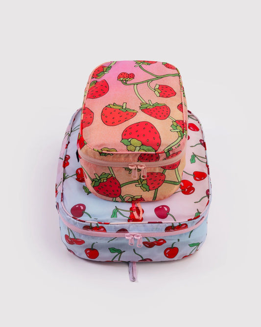 Berries and Cherries Packing Cube Set