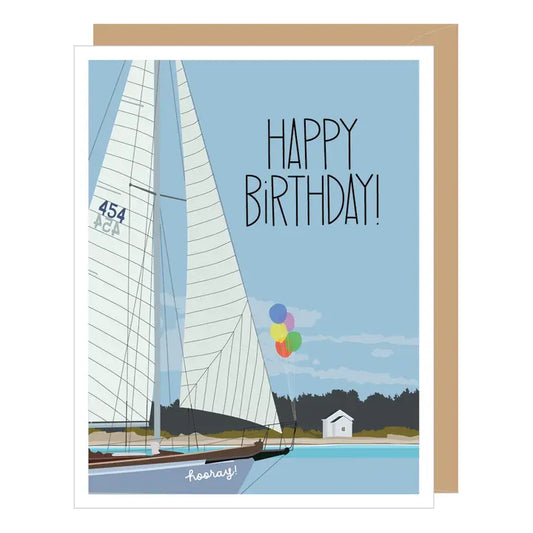 Birthday Sailboat Card