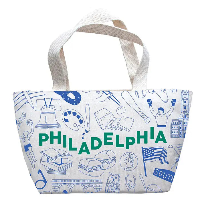 Philadelphia Iconic Mini Tote