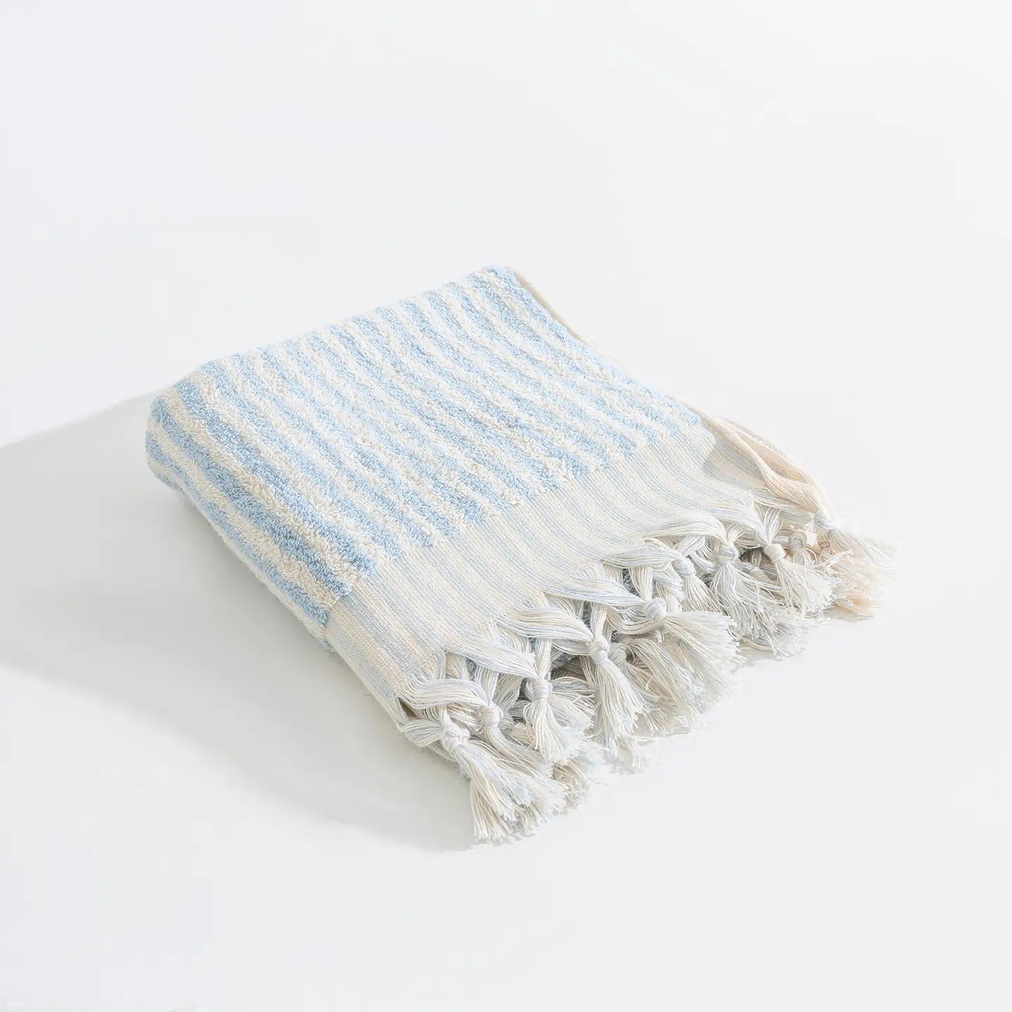 Striped Handloomed Turkish Hand Towel - Thumbnail 4