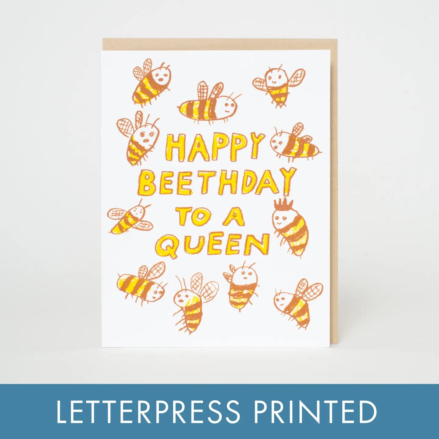 Queen Bee Birthday Card - Ali's Wagon