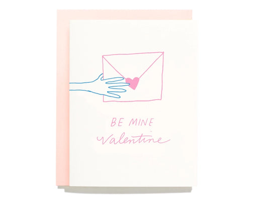 Be Mine Valentine Card