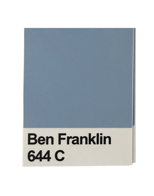 Ben Franklin Pantone Sticker