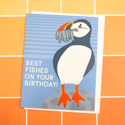 Best Fishes On Your Birthday Card