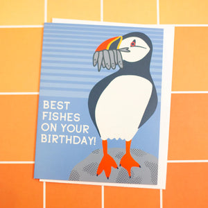 Best Fishes On Your Birthday Card
