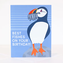 Load image into Gallery viewer, Best Fishes On Your Birthday Card