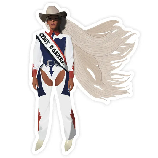 Beyonce Cowboy Carter Sticker