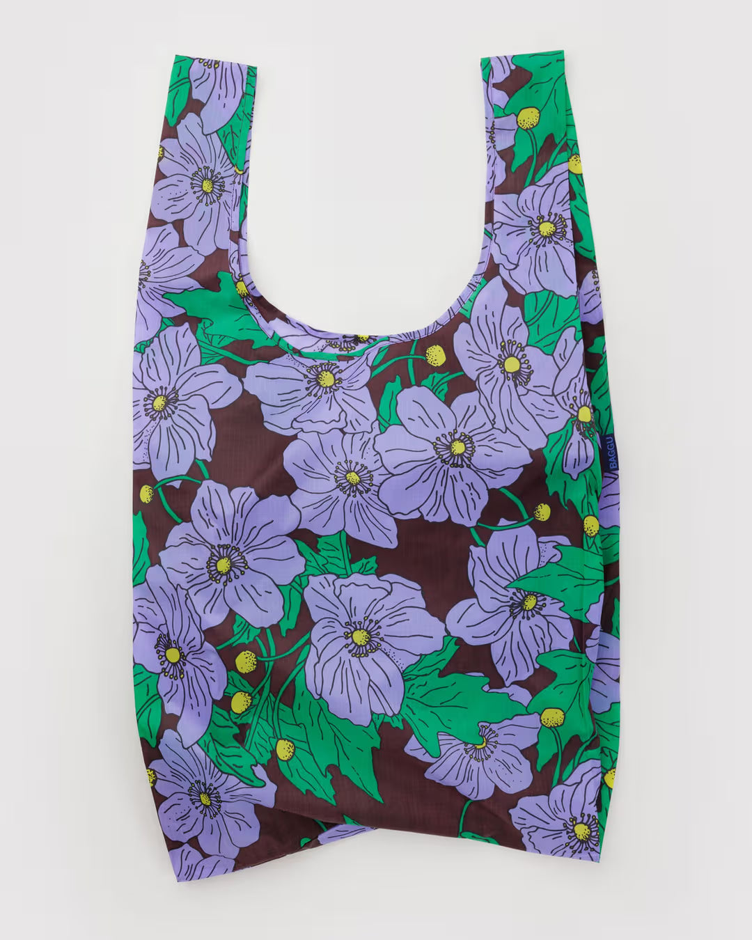 Maroon Poppy Baggu Reusable Bag