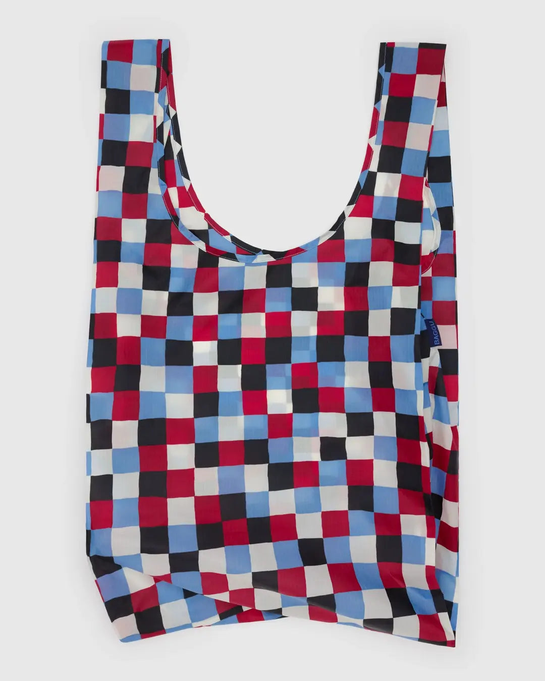 Painted Check Baggu Reusable Bag - Ali's Wagon