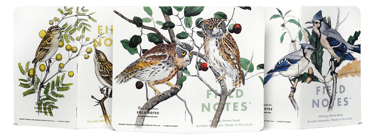 Birds and Trees of North America Notebooks Set A