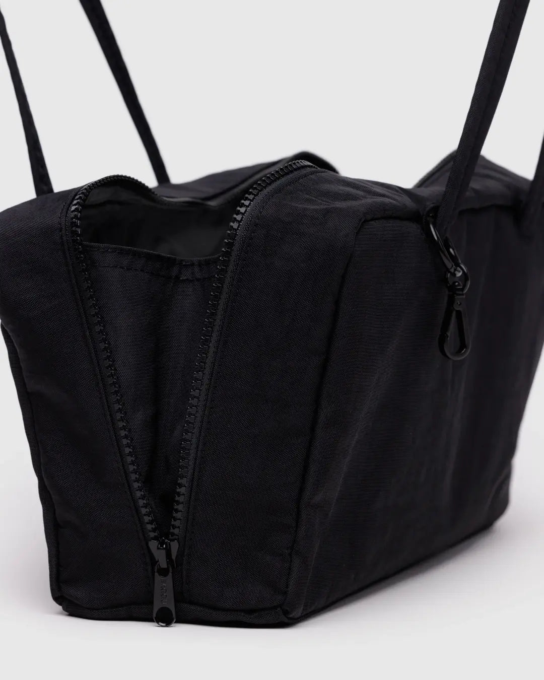 Black Nylon Bowler Baggu