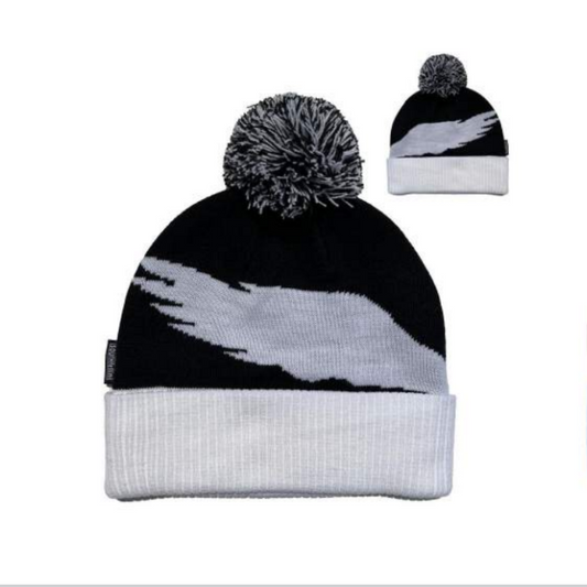 Black Eagles Helmet Pom Beanie