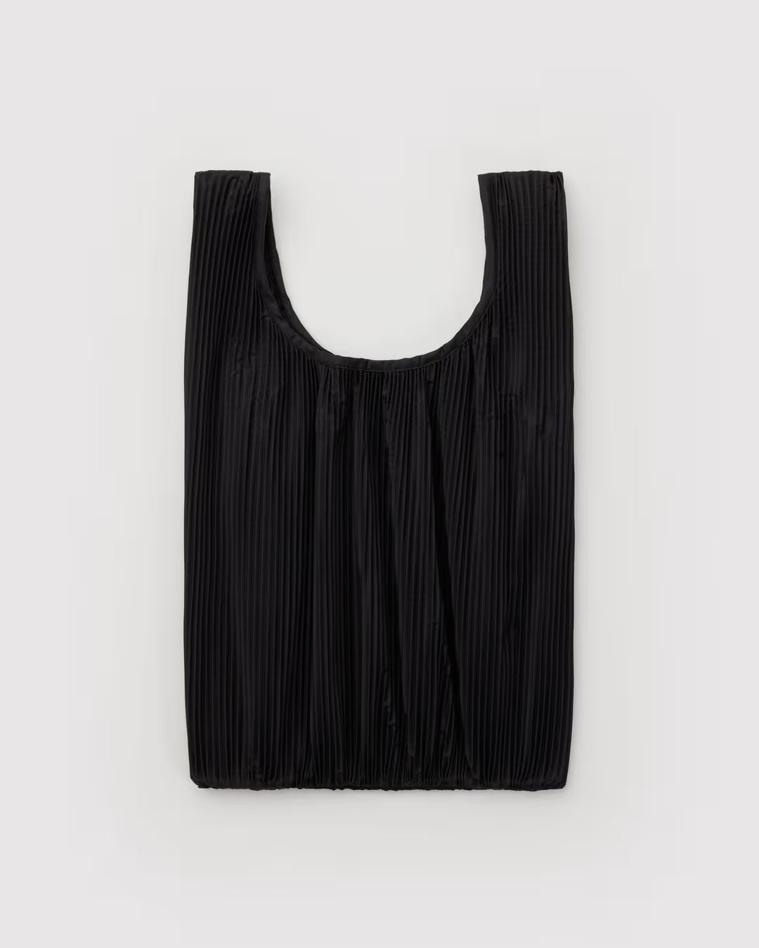 Black Pleated Baggu