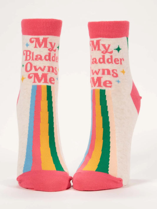 My Bladder Owns Me Ankle Socks
