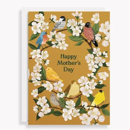 Birds And Blossoms Mother's Day Card