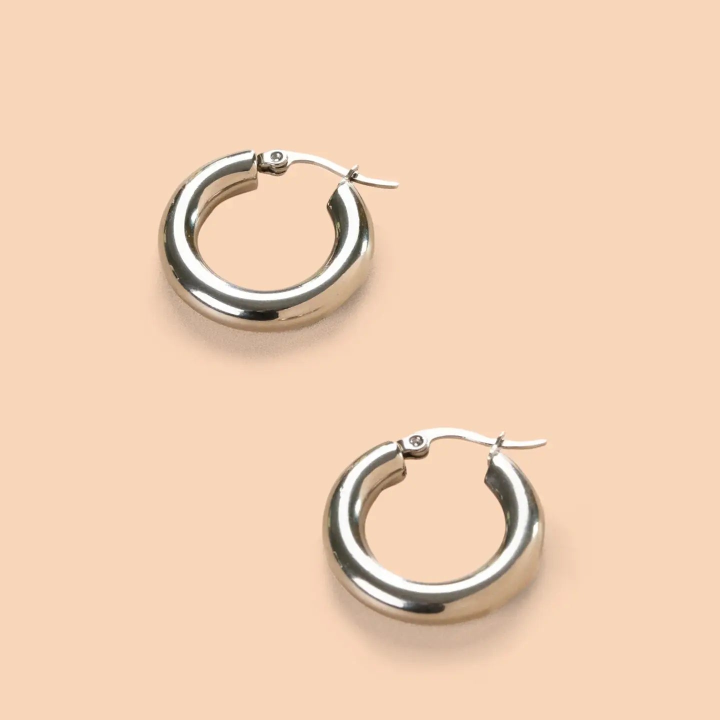 Bold Hoops - Silver
