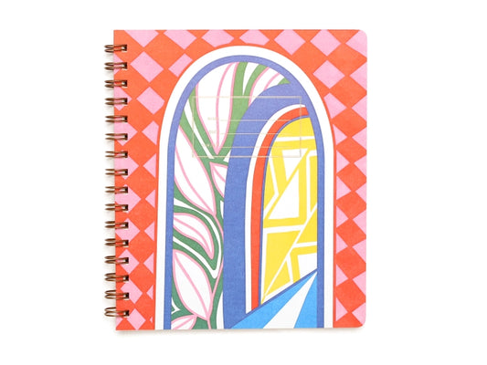 Botanical Archway Spiral Notebook