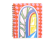 Load image into Gallery viewer, Botanical Archway Spiral Notebook