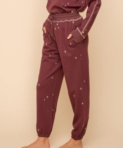 Burgundy Sweatpants