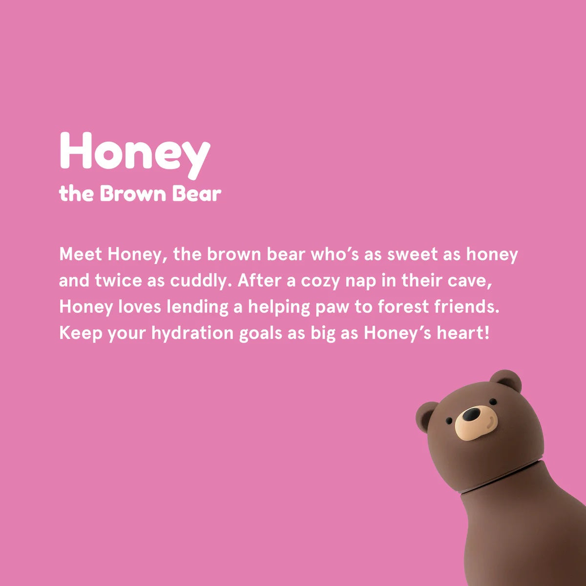 Brown Bear Water Bottle