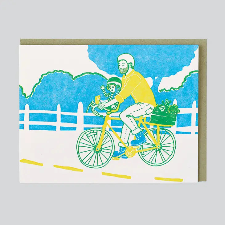 Bicycle Father's Day Card