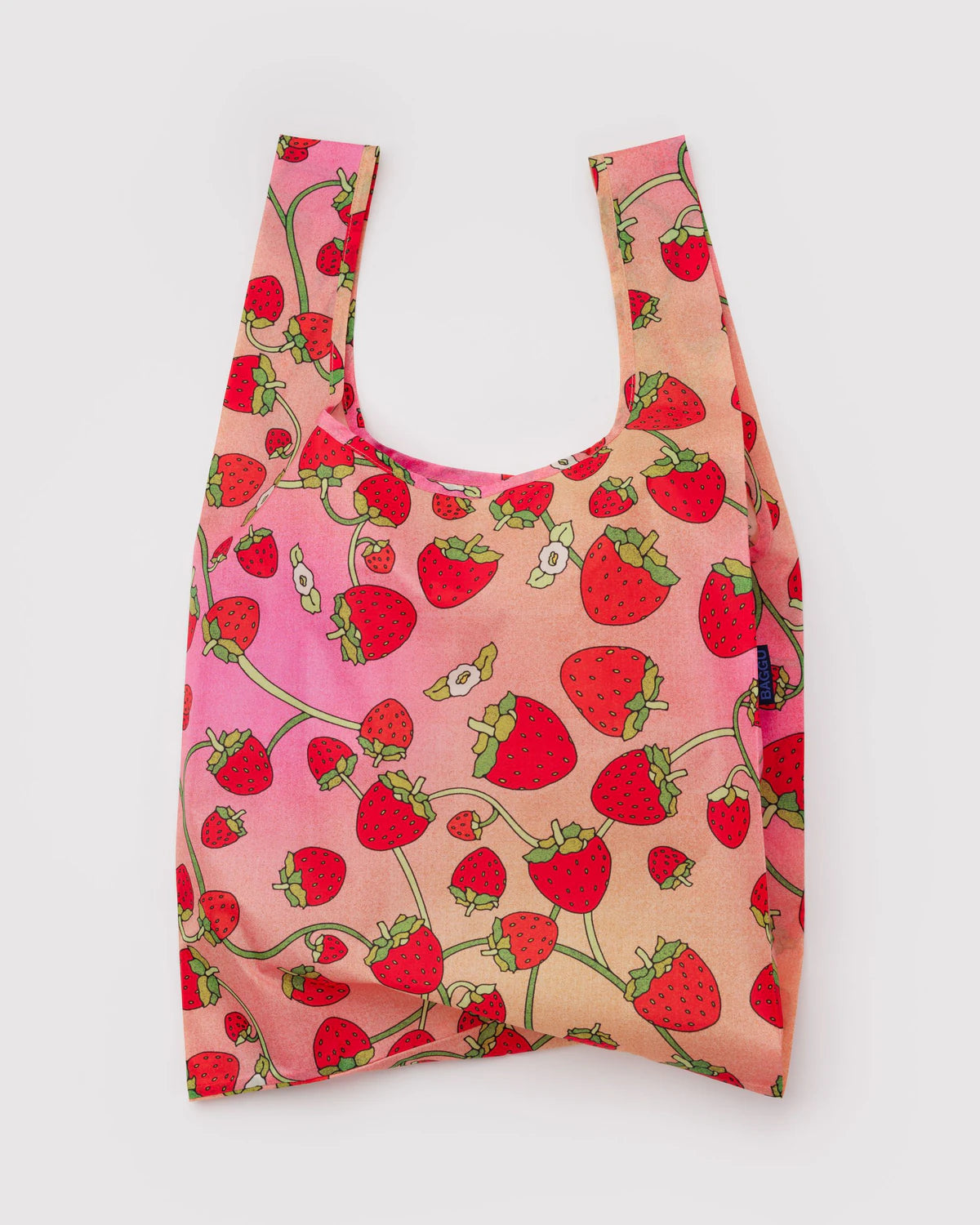 Strawberry Blossom Baggu Reusable Bag - Ali's Wagon