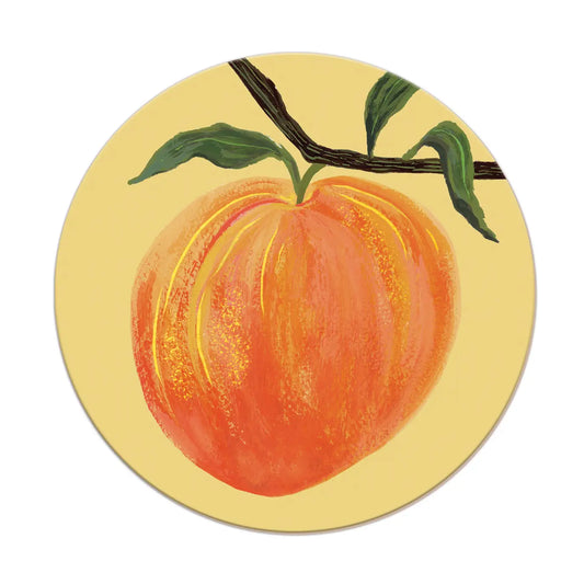 Peach Seedlings Coaster