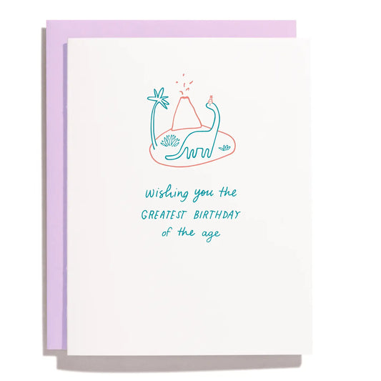 Dinosaur Birthday Card