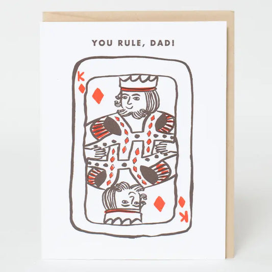 You Rule Father's Day Card