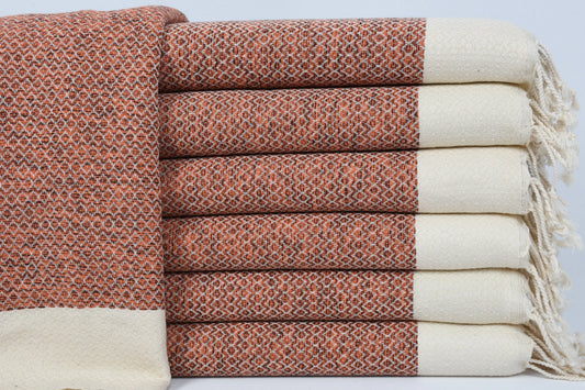 Amber Diamond Turkish Hand Towel