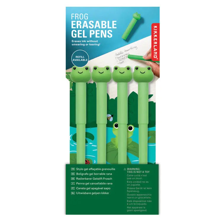 Frog Erasable Gel Pen