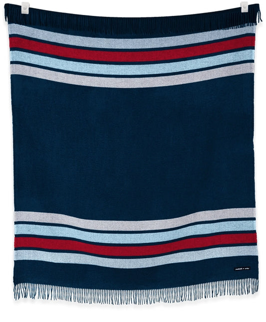 Camp Lake Throw Blanket