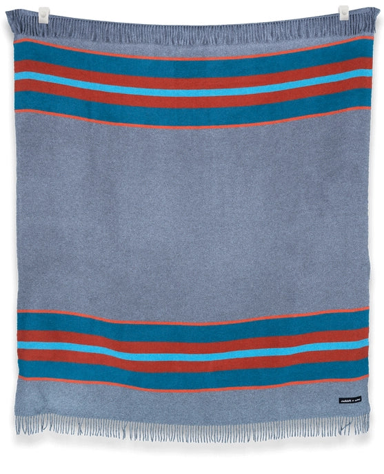 Camp Rapids Throw Blanket