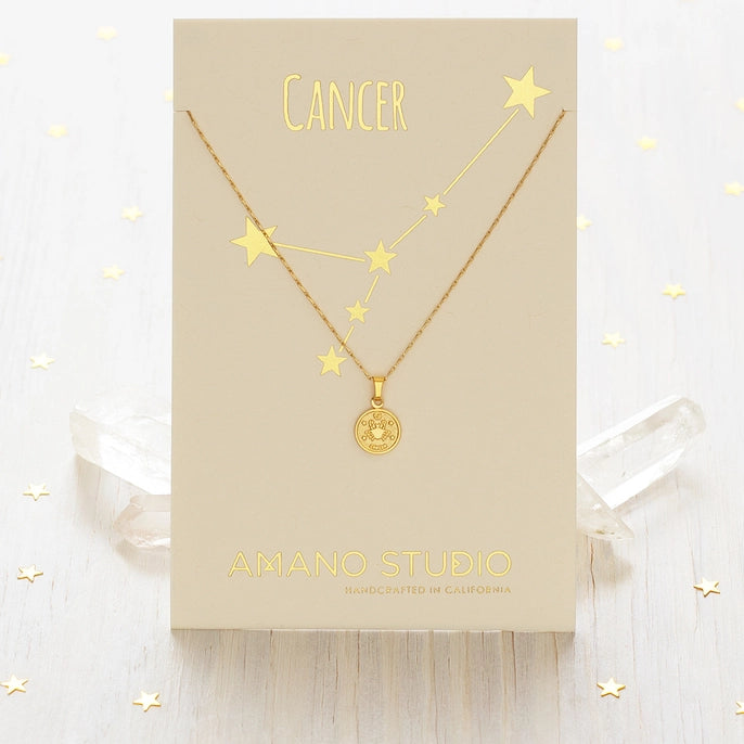 Zodiac Medallion Necklace