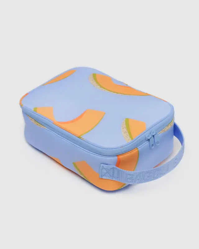 Cantaloupe Blue Lunch Box