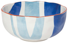 Load image into Gallery viewer, Cobalt Blue Canvas Stamped Bowl