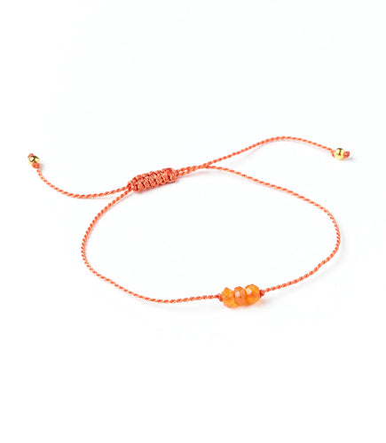 Carnelian Indali Adjustable Thread Bracelet