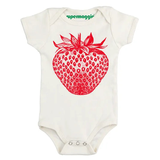 Strawberry Organic Onesie