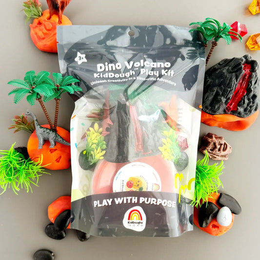 Dino Volcano Kiddough Play Kit