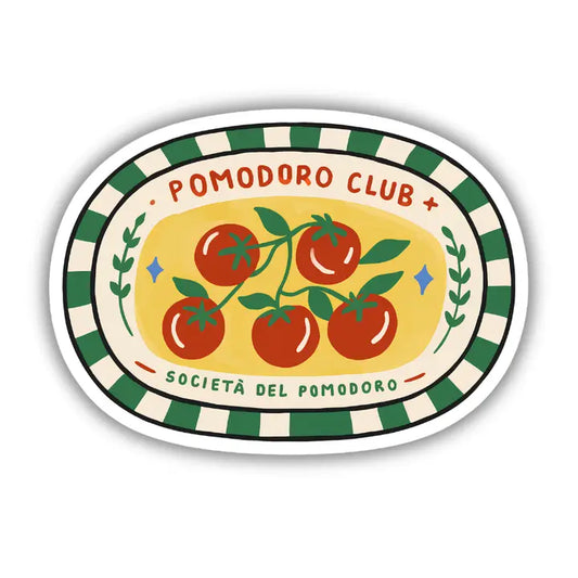 Pomodoro Club Sticker