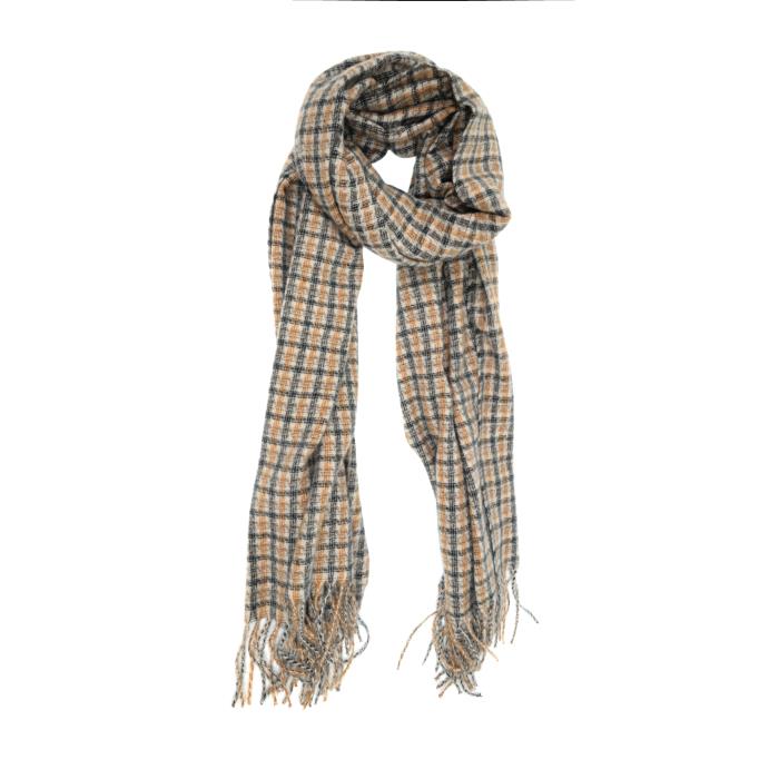 Black Tattersall Scarf